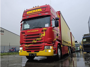 Curtainsider truck SCANIA R 450