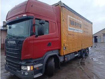 Curtainsider truck SCANIA R 450