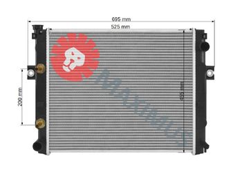 New Radiator for Forklift TOYOTA FORKLIFT WÓZEK WIDŁOWY: picture 3 New Radiator for Forklift TOYOTA FORKLIFT WÓZEK WIDŁOWY: picture 3