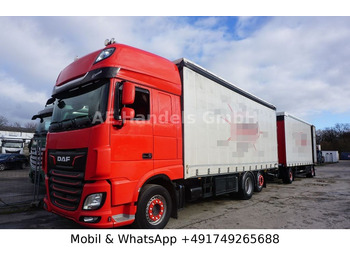 Curtainsider truck DAF XF 480