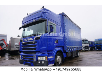 Curtainsider truck SCANIA R 450