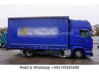 Curtainsider truck Scania R450 TopLine LL *Retarder/Edscha/Tautliner/AHK: picture 5