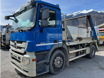 Skip loader truck MERCEDES-BENZ Actros 1836