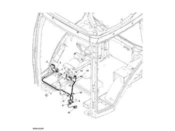 Cables/ Wire harness JOHN DEERE