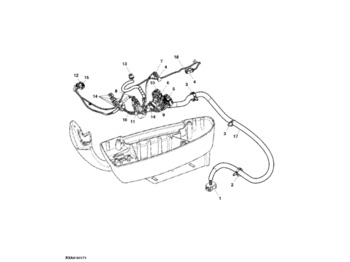 Cables/ Wire harness JOHN DEERE