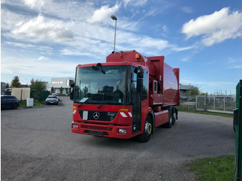 Garbage truck Mercedes-Benz 2629 6X2 Seitenlader Speed Paddle Top Zustand: picture 2