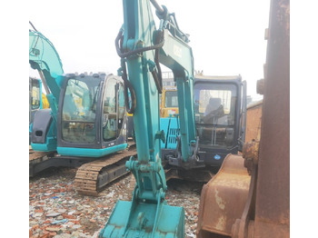 Mini excavator Kobelco SK60 with Swing Boom: picture 3