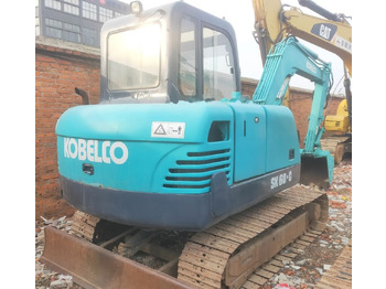 Mini excavator Kobelco SK60 with Swing Boom: picture 5