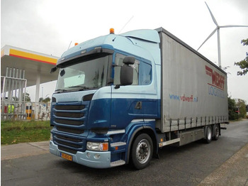 Curtainsider truck SCANIA R 410