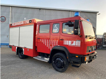 Fire truck Mercedes-Benz 1124 AF / 4X4 / GERMAN TRUCK / WATERTANK 2400 LITER+POMP / GOOD CONDITION / ONLY:25235 KM / MARGE / MANUAL / 1996: picture 3