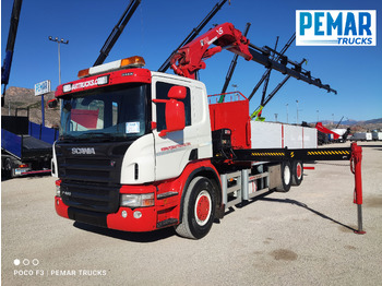 Crane truck SCANIA P 400