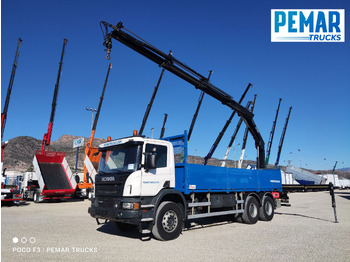 Crane truck SCANIA P 410