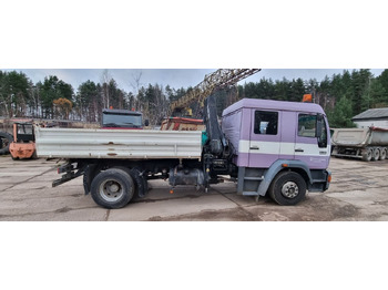 Tipper, Crane truck MAN 15.224: picture 4