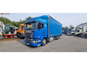 Curtainsider truck SCANIA R 410