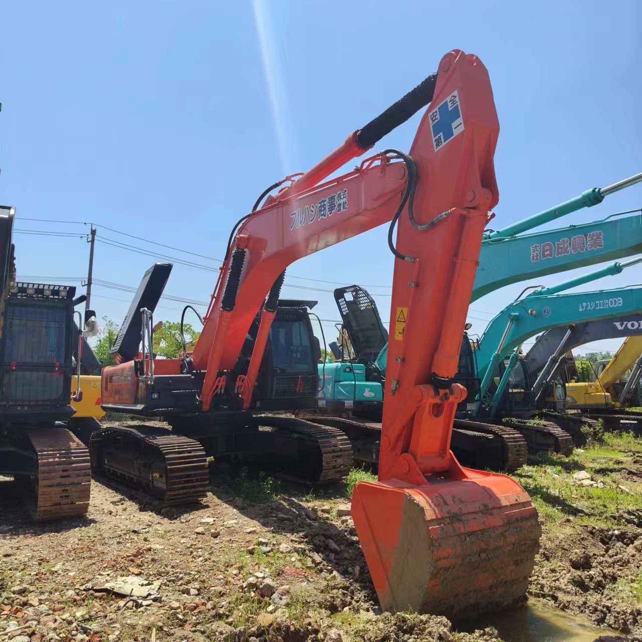 Crawler excavator HITACHI ZX350