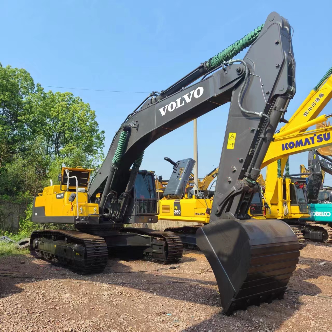 Crawler excavator VOLVO EC480