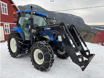 Farm tractor NEW HOLLAND T6020