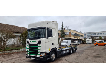 Container transporter/ Swap body truck SCANIA S 410