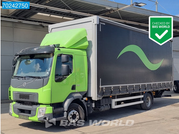 Curtainsider truck VOLVO FL 210