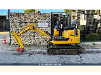 Mini excavator Komatsu Minibagger PC09, Schnellwechsler MS01, Knickmatick: picture 3