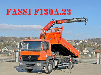 Crane truck MERCEDES-BENZ Axor 1828