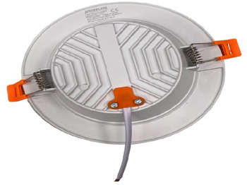 Construction equipment Unused 80 x 12w Round LED panel waterproof IP44 - 4000K (neutral white). - 1020 lm - AC220-240V 50/60Hz - 30.000 u - SMD LED - Including LED driver - dim. 156 mm x 26.6 mm - Installation diameter 115: picture 3