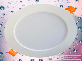 Construction equipment Unused 80 x 12w Round LED panel waterproof IP44 - 4000K (neutral white). - 1020 lm - AC220-240V 50/60Hz - 30.000 u - SMD LED - Including LED driver - dim. 156 mm x 26.6 mm - Installation diameter 115: picture 2