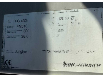 LPG forklift JUNGHEINRICH TFG 430