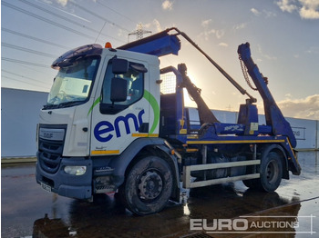 Skip loader truck DAF LF