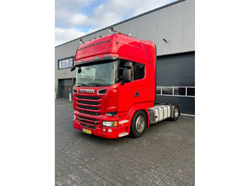 Tractor unit Scania R580 V8 R580 v8 Topline Retarder Full Airsuspension Double Glass: picture 2