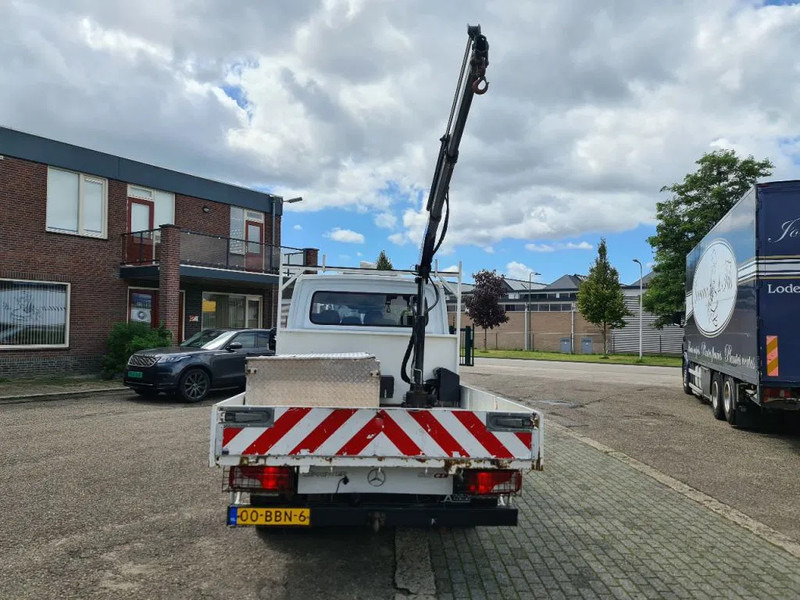 Dropside/ Flatbed truck, Crane truck Mercedes-Benz Sprinter 513 HIAB CRANE 017 T-2: picture 20