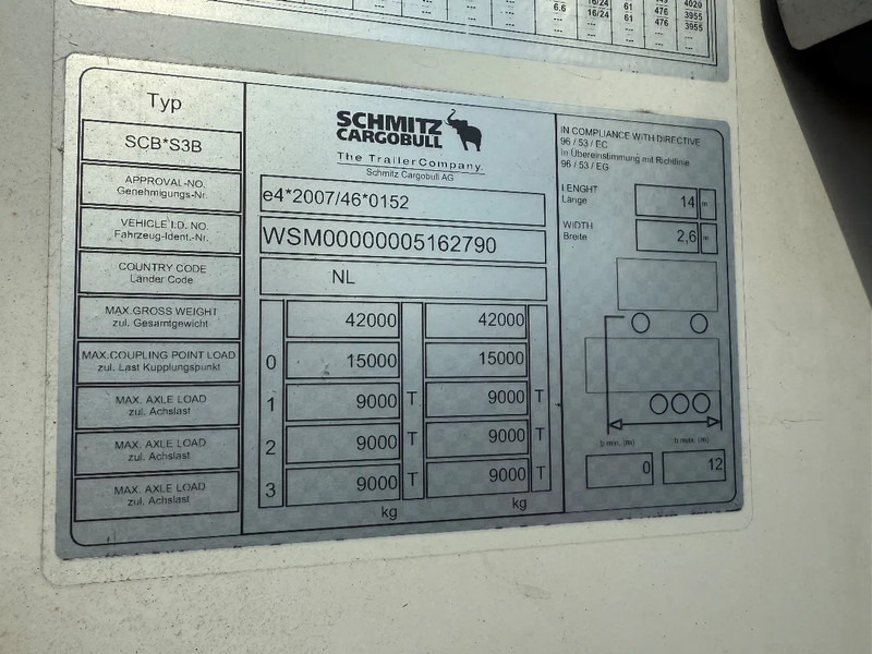 Refrigerator semi-trailer Schmitz Cargobull scb*S3B flower trailer 2016 thermo-king SLXe300: picture 20