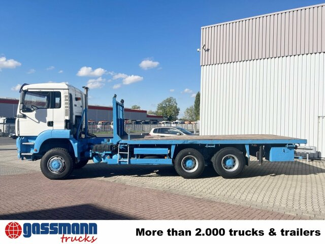 Dropside/ Flatbed truck, Crane truck MAN TGA 26.310 6X6 BB, Kran PALFINGER PK 23002 C,: picture 13