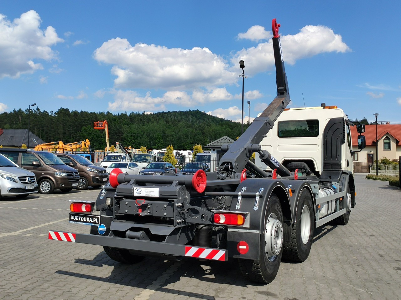 Hook lift truck Volvo FE 26.300 Hakowiec Napęd 6x2 Oś Skrętna: picture 15