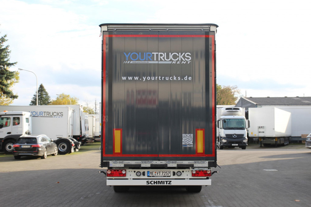 Curtainsider semi-trailer SCHMITZ Mega Plane  Hubdach   Edscha   Liftachse  Mega: picture 11