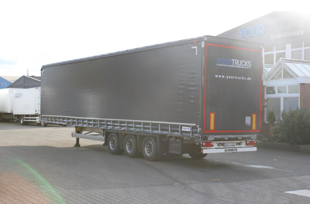 Curtainsider semi-trailer SCHMITZ Mega Plane  Hubdach   Edscha   Liftachse  Mega: picture 12