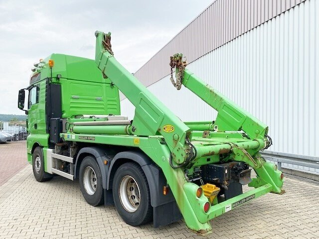 Skip loader truck MAN TGX 26.540 6x4 BB TGX 26.540 6x4 BB, Intarder, XXL-Fahrerhaus: picture 12