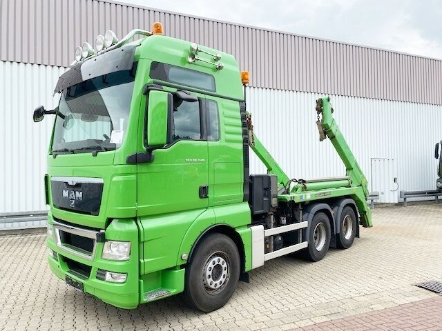 Skip loader truck MAN TGX 26.540 6x4 BB TGX 26.540 6x4 BB, Intarder, XXL-Fahrerhaus: picture 8