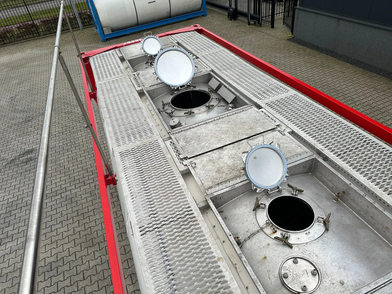 Storage tank for transportation of fuel SINGAMAS 20FT ISO, 26.000L/1-COMP/3 BAFFELS/3 manholes, 5Y: 08-2027, L4BN, T11: picture 15