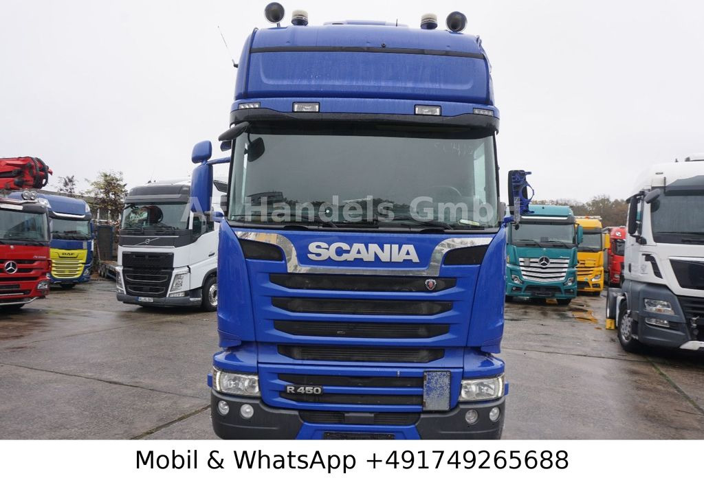 Curtainsider truck Scania R450 TopLine LL *Retarder/Edscha/Tautliner/AHK: picture 7