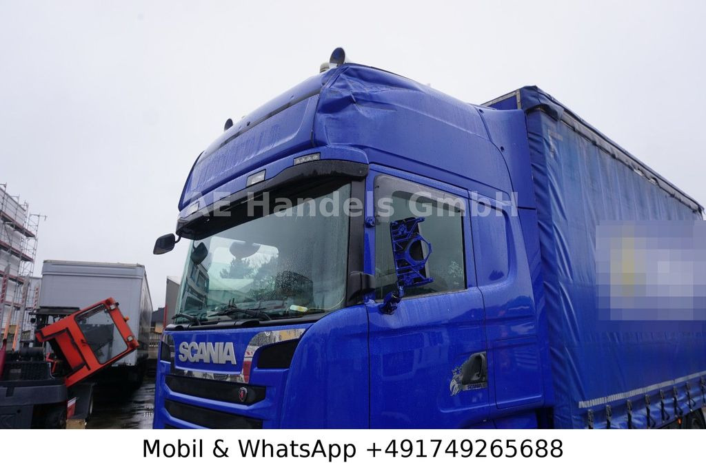 Curtainsider truck Scania R450 TopLine LL *Retarder/Edscha/Tautliner/AHK: picture 8