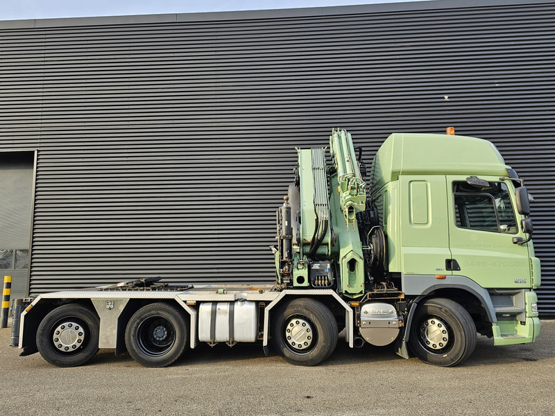 Tractor unit DAF CF 85.410 8x2 / HIAB 70 t/m + JIB / CRANE / KRAN: picture 8