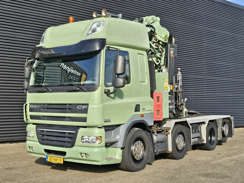 Tractor unit DAF CF 85.410 8x2 / HIAB 70 t/m + JIB / CRANE / KRAN: picture 10