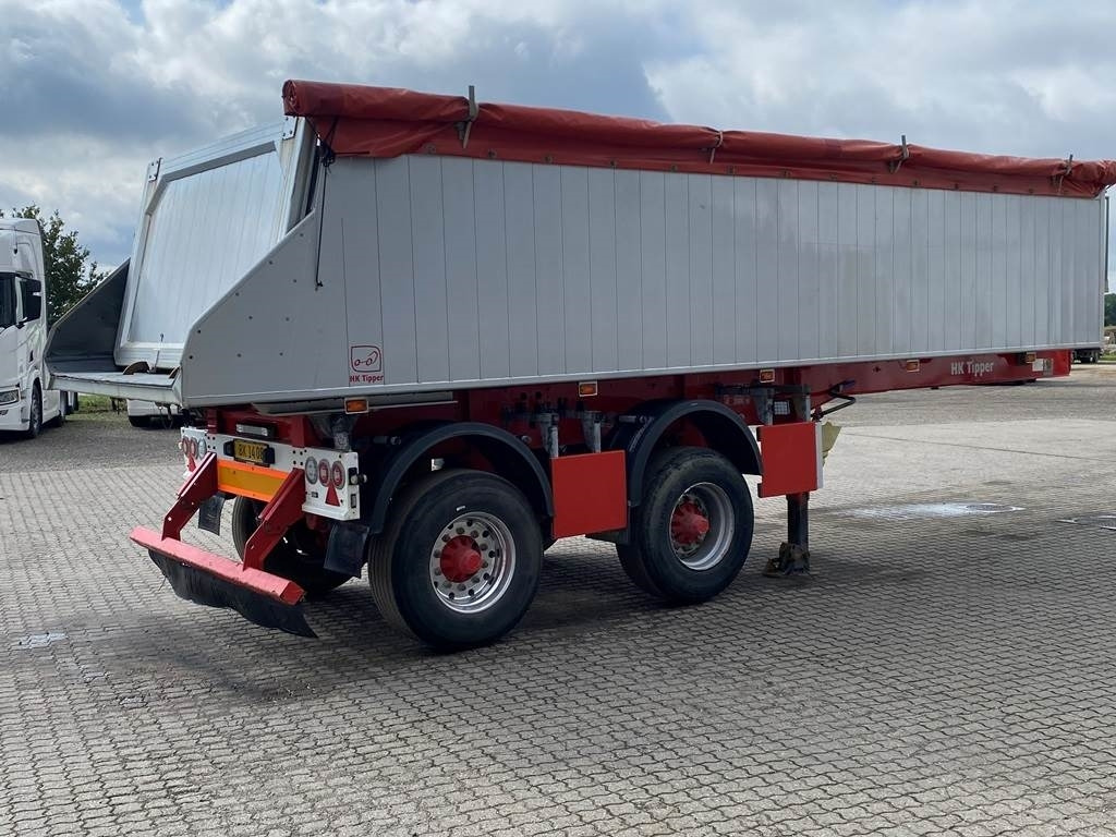 Tipper semi-trailer HK Tipper S38B 25m3 alu kasse m-plastindlæg: picture 6