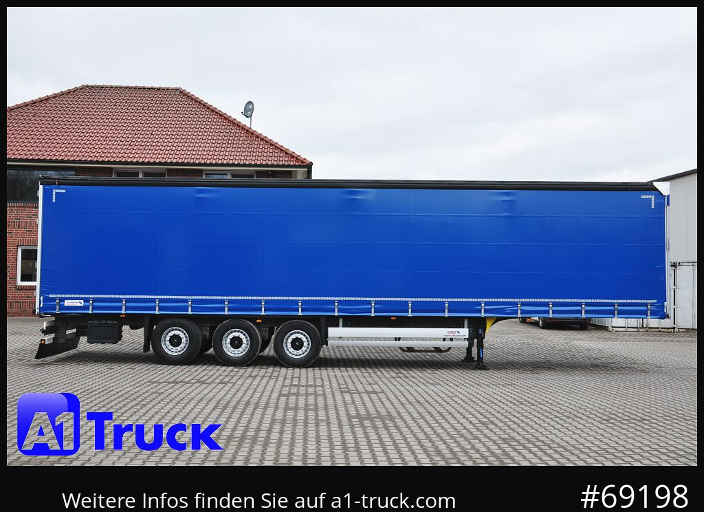 Curtainsider semi-trailer SCHMITZ S01, Tautliner, neue Plane, 1 Vorbesitzer,: picture 10