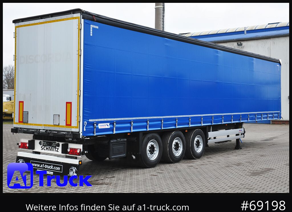 Curtainsider semi-trailer SCHMITZ S01, Tautliner, neue Plane, 1 Vorbesitzer,: picture 11