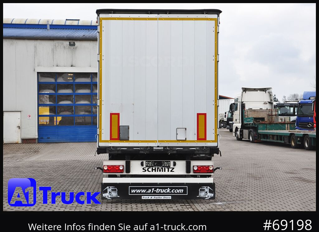 Curtainsider semi-trailer SCHMITZ S01, Tautliner, neue Plane, 1 Vorbesitzer,: picture 12