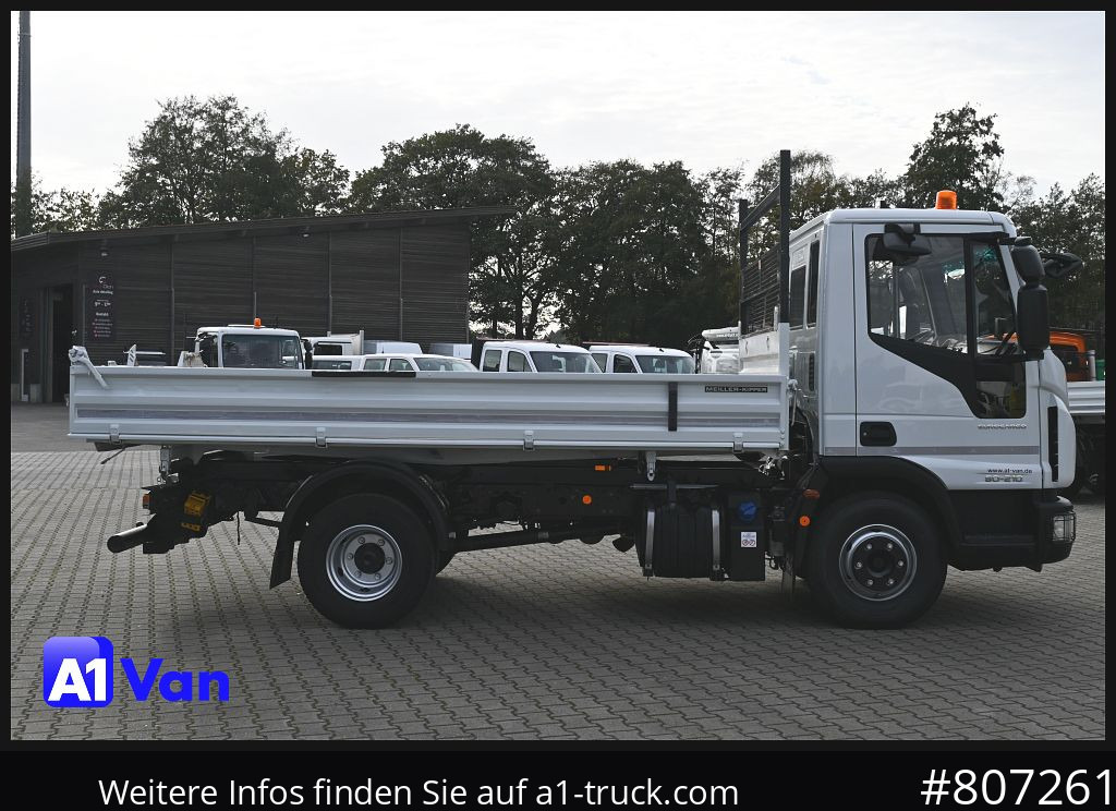 Truck IVECO Eurocargo 80E21 Kipper, Meiller, Klima, 2x AHK: picture 8