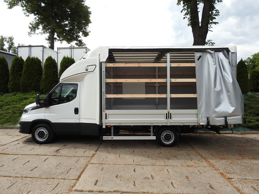 New Curtain side van, Combi van Iveco DAILY 35S18 PRITSCHE PLANE 10 PALETTEN WEBASTO: picture 9