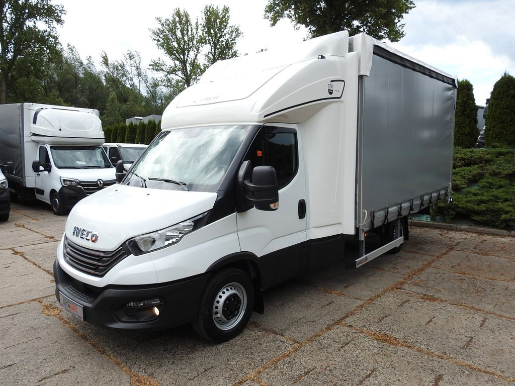 New Curtain side van, Combi van Iveco DAILY 35S18 PRITSCHE PLANE 10 PALETTEN WEBASTO: picture 7